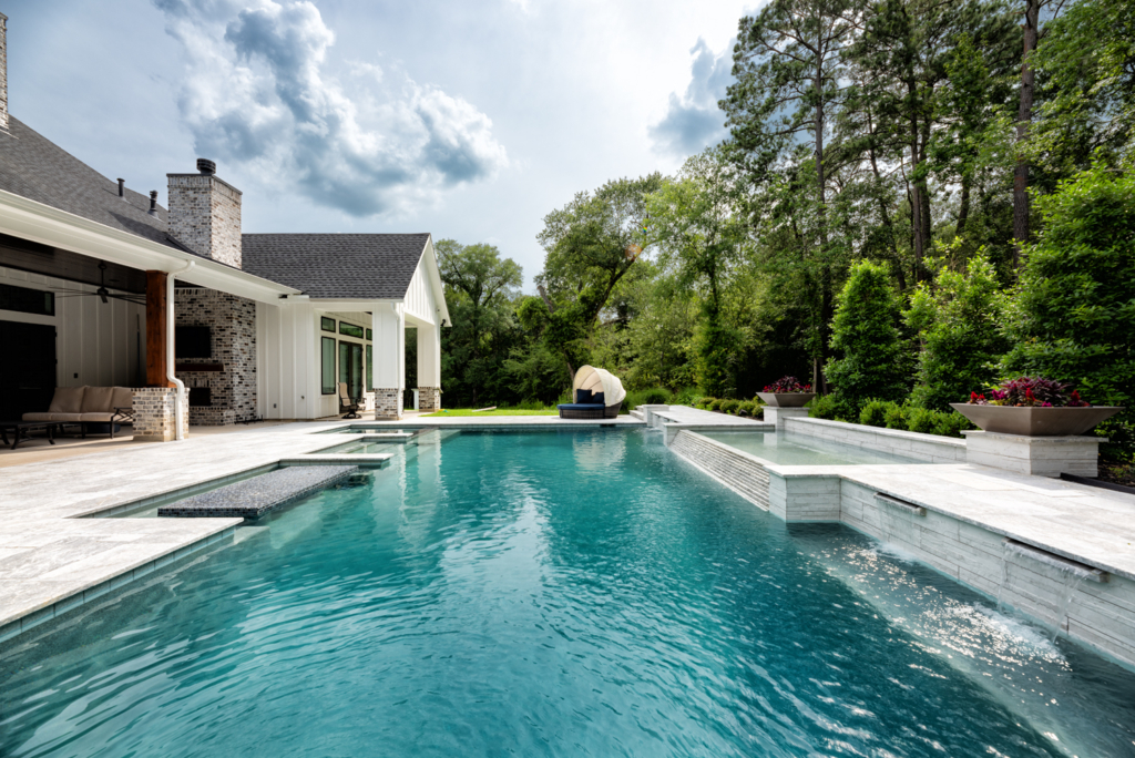 what does rainwater do to a pool